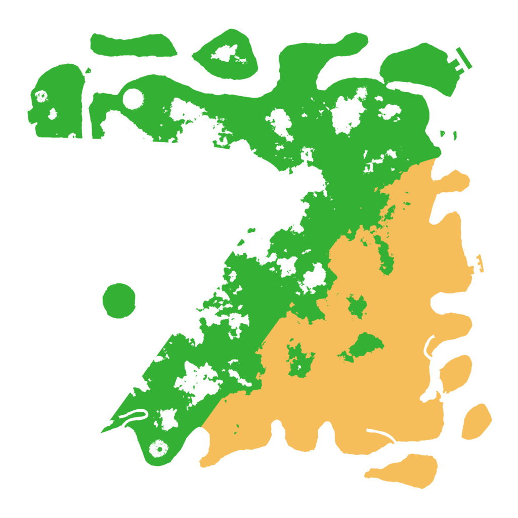 Biome Rust Map: Procedural Map, Size: 4400, Seed: 95414970