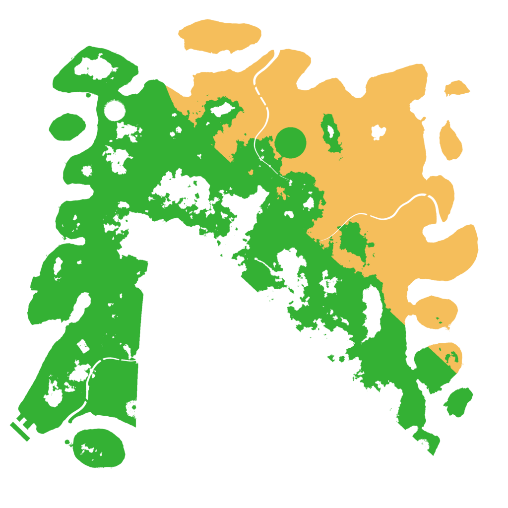 Biome Rust Map: Procedural Map, Size: 4300, Seed: 11681856