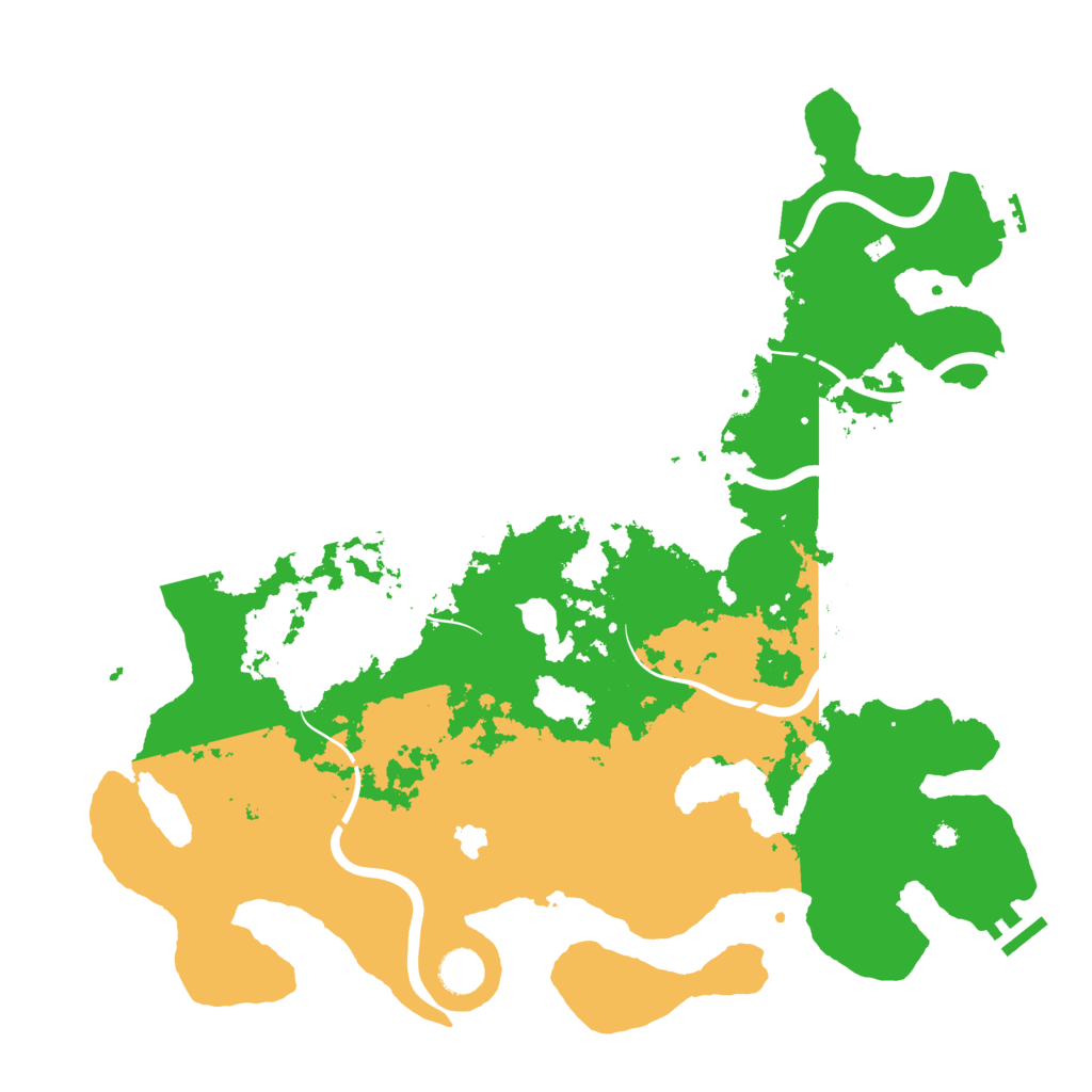 Biome Rust Map: Procedural Map, Size: 4250, Seed: 8927322