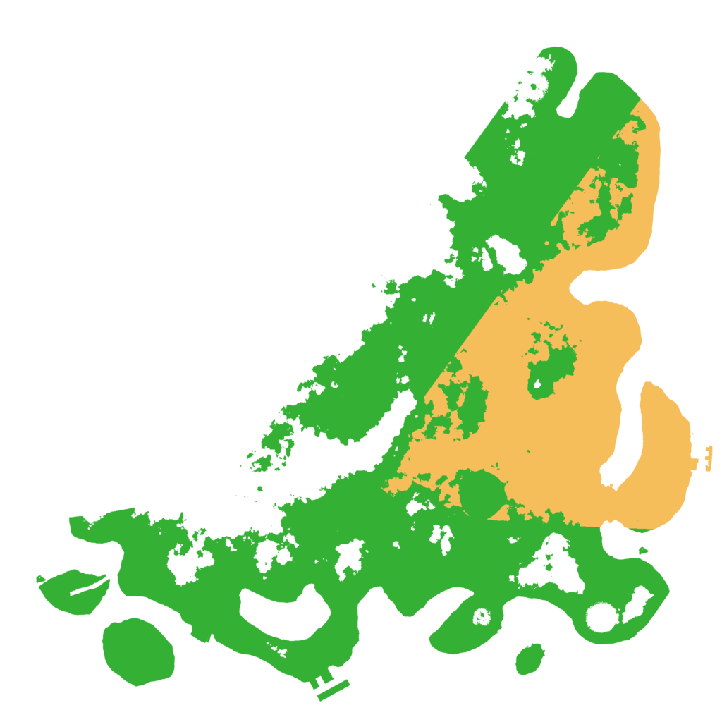 Biome Rust Map: Procedural Map, Size: 4250, Seed: 633631950