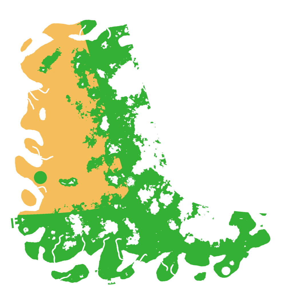 Biome Rust Map: Procedural Map, Size: 6000, Seed: 648473
