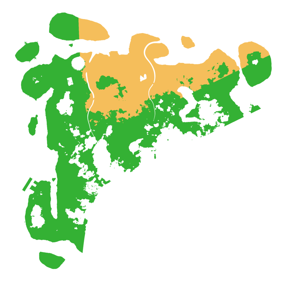 Biome Rust Map: Procedural Map, Size: 4000, Seed: 459684