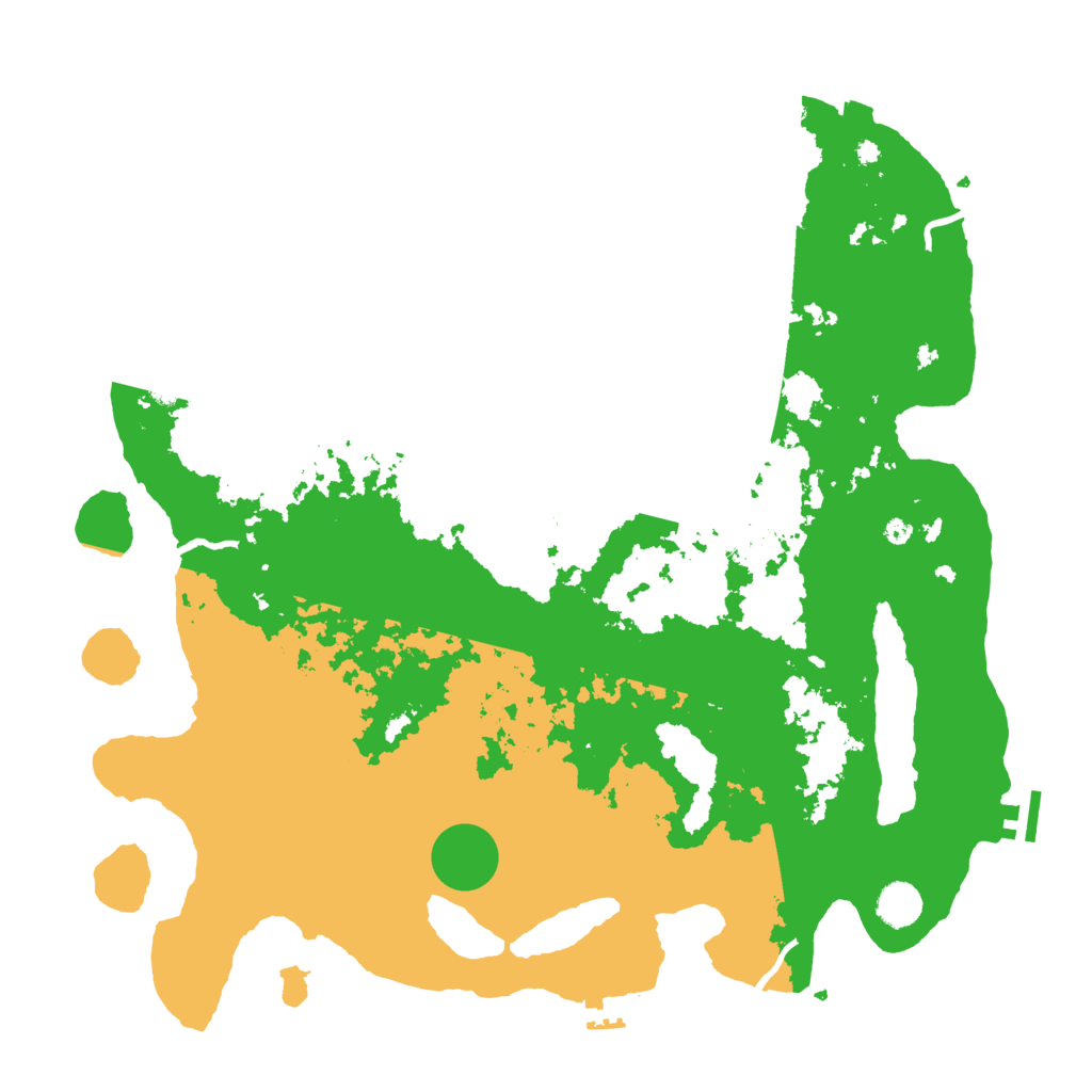 Biome Rust Map: Procedural Map, Size: 4300, Seed: 94819660