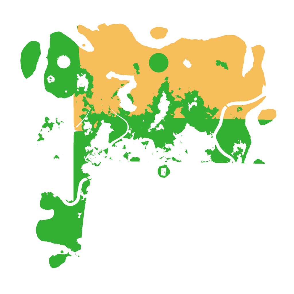 Biome Rust Map: Procedural Map, Size: 4000, Seed: 1319746716