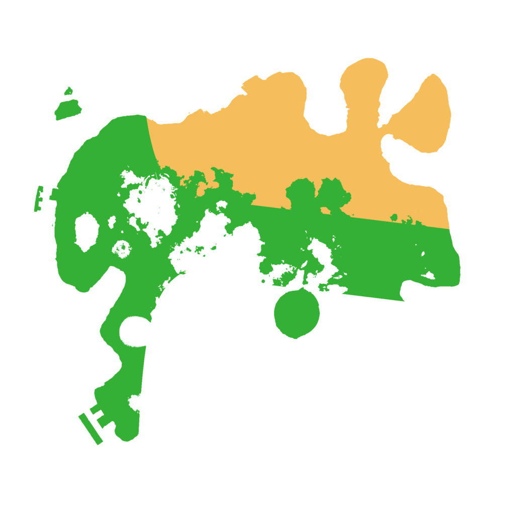 Biome Rust Map: Procedural Map, Size: 3000, Seed: 1912331647
