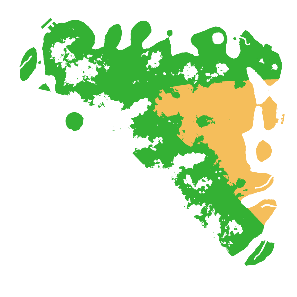 Biome Rust Map: Procedural Map, Size: 4500, Seed: 246013220