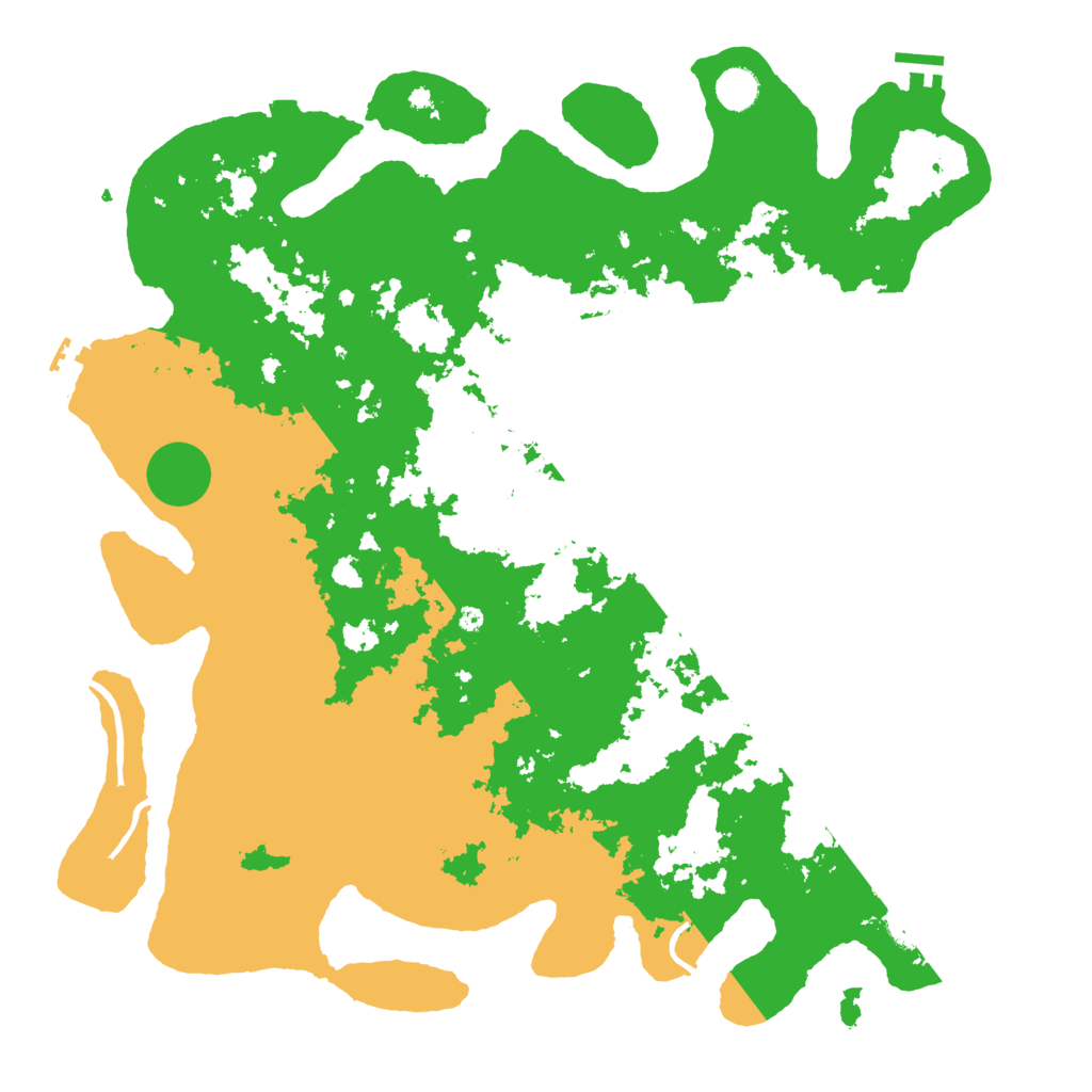 Biome Rust Map: Procedural Map, Size: 4500, Seed: 820660848