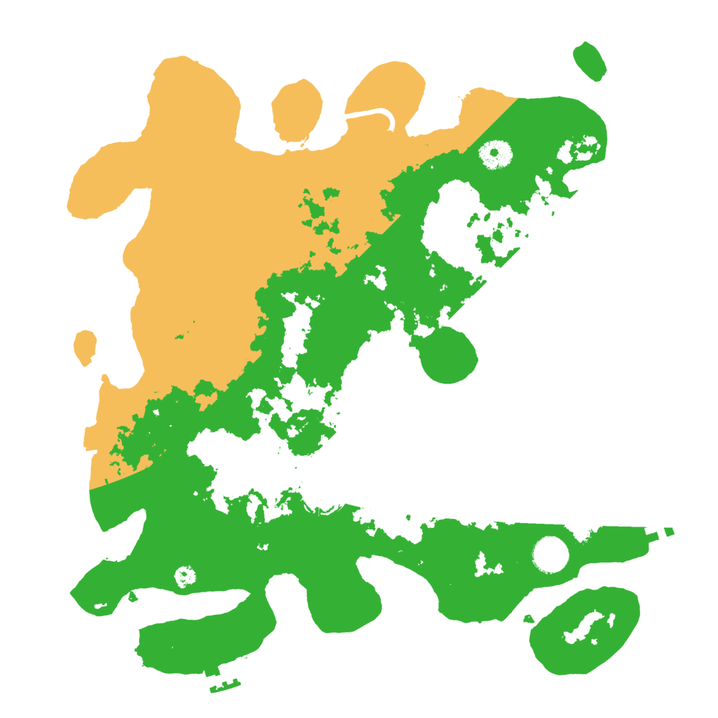 Biome Rust Map: Procedural Map, Size: 3500, Seed: 488032353