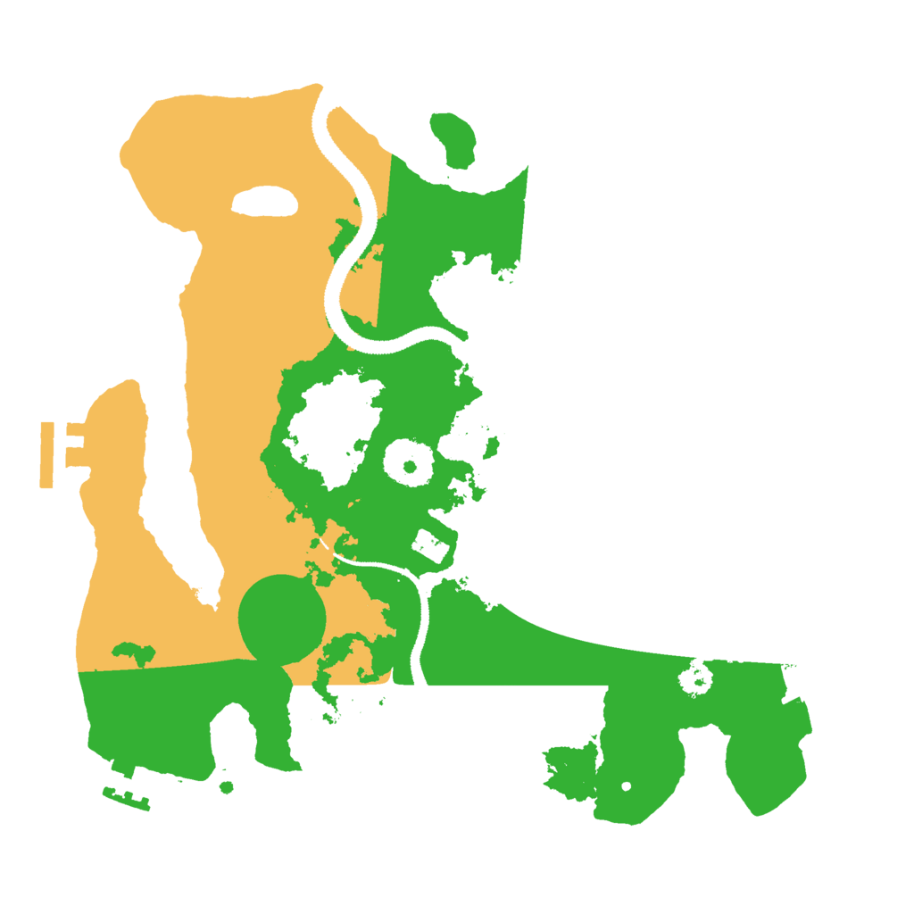 Biome Rust Map: Procedural Map, Size: 2800, Seed: 12104682