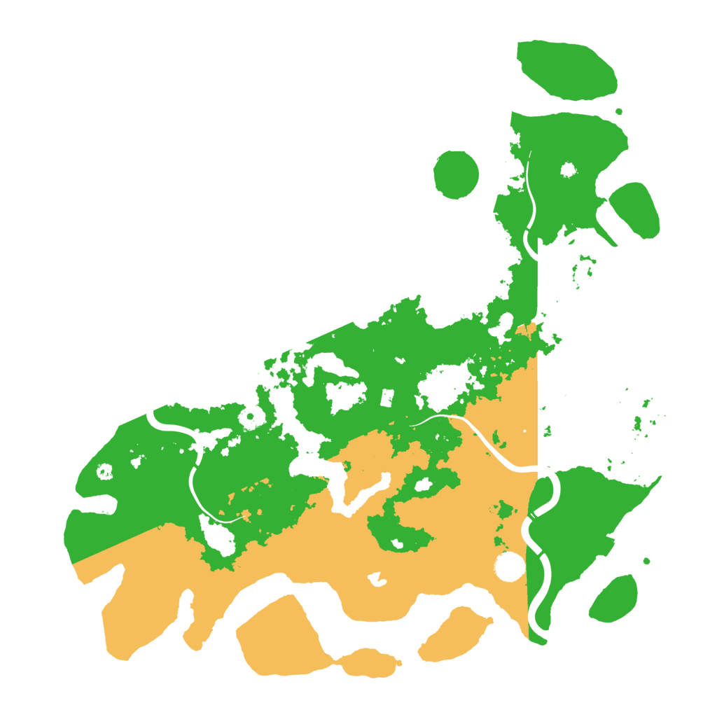 Biome Rust Map: Procedural Map, Size: 4300, Seed: 3345862