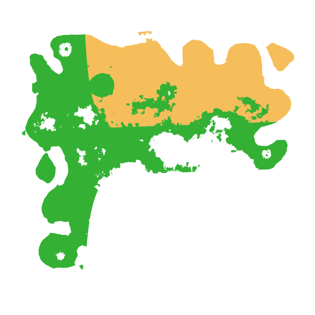 Biome Rust Map: Procedural Map, Size: 3500, Seed: 1984091464