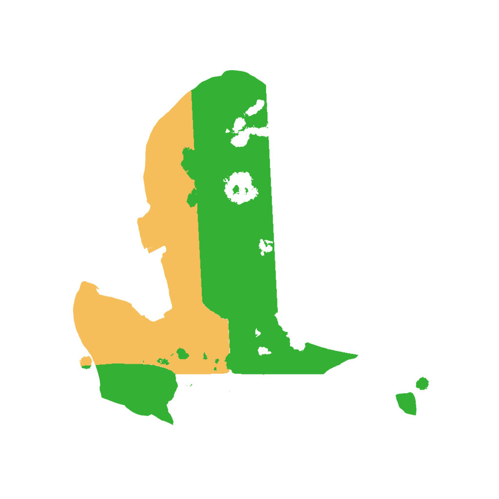 Biome Rust Map: Procedural Map, Size: 1600, Seed: 635
