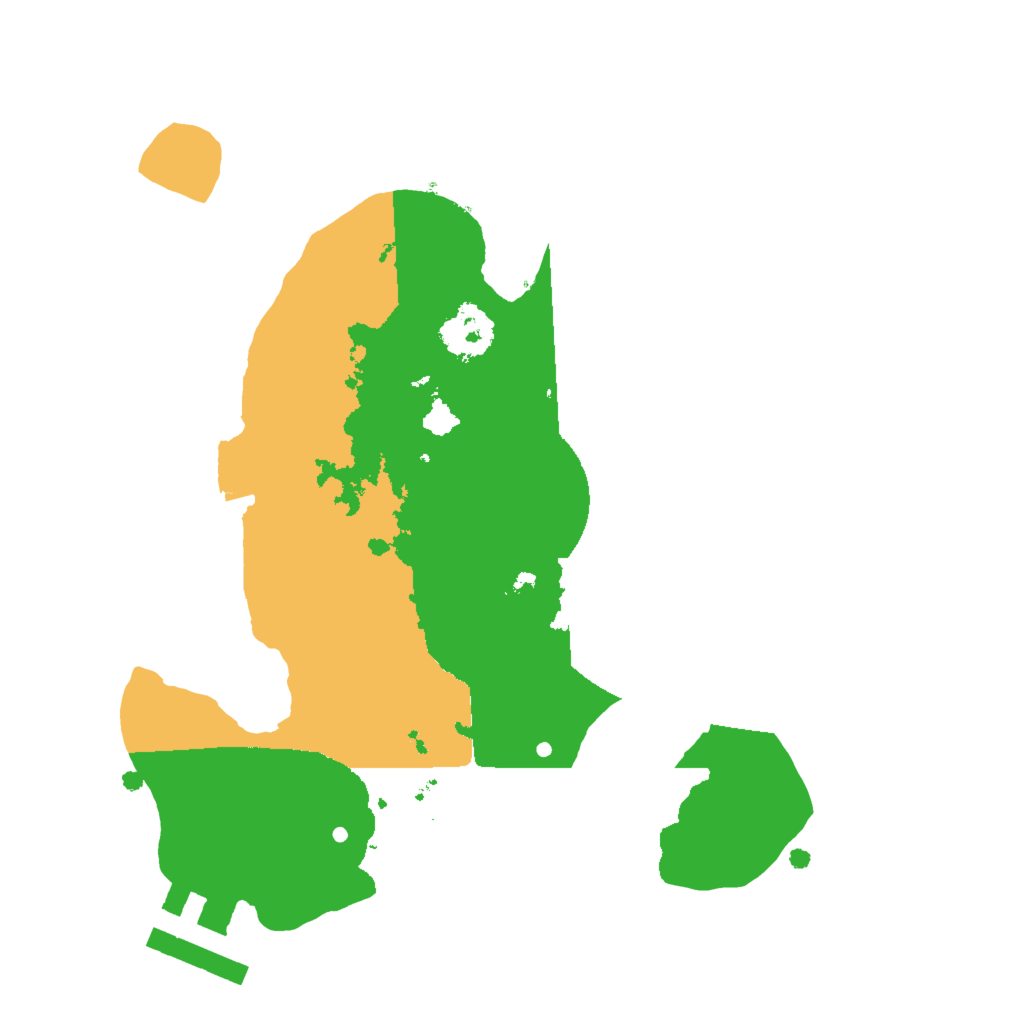 Biome Rust Map: Procedural Map, Size: 2000, Seed: 635