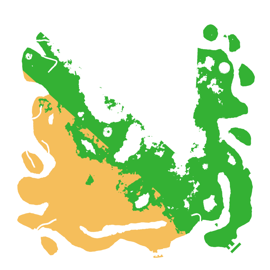 Biome Rust Map: Procedural Map, Size: 4250, Seed: 1396593937