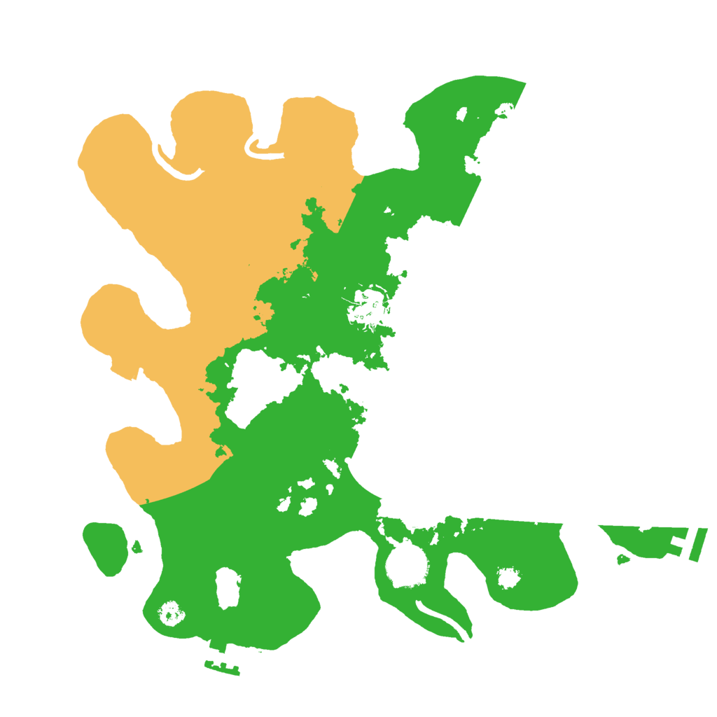 Biome Rust Map: Procedural Map, Size: 3000, Seed: 1880877822