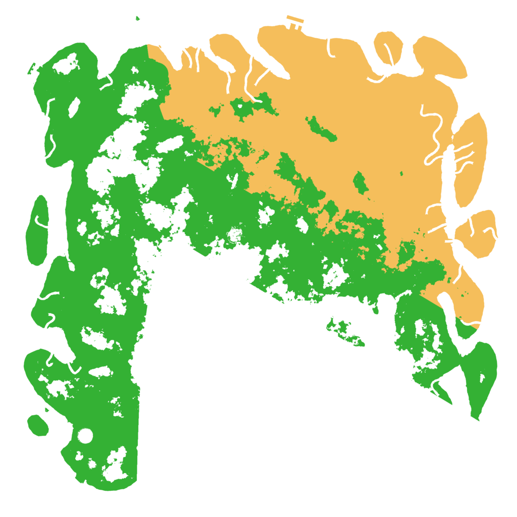 Biome Rust Map: Procedural Map, Size: 6000, Seed: 7147
