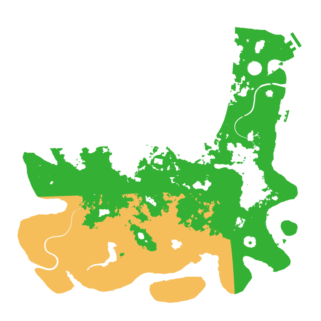 Biome Rust Map: Procedural Map, Size: 4000, Seed: 559410303