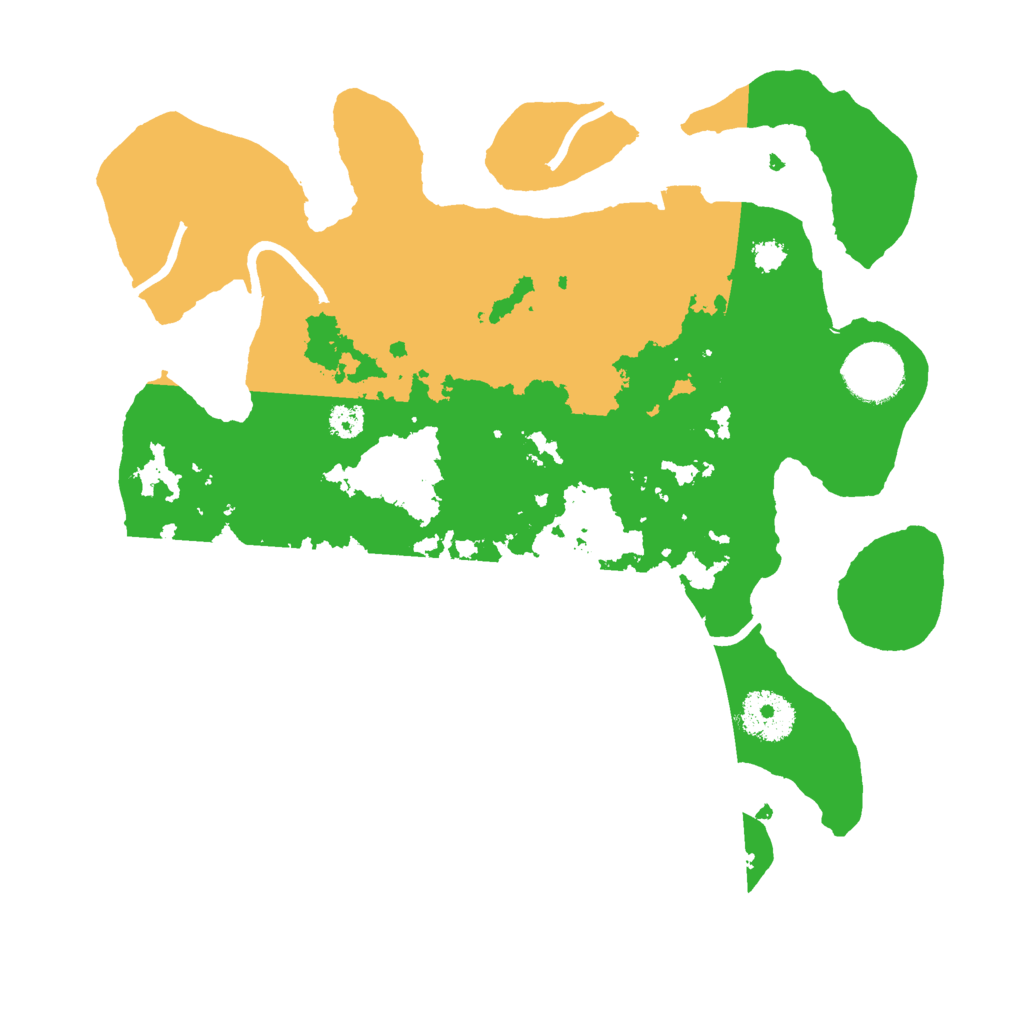 Biome Rust Map: Procedural Map, Size: 3000, Seed: 8056