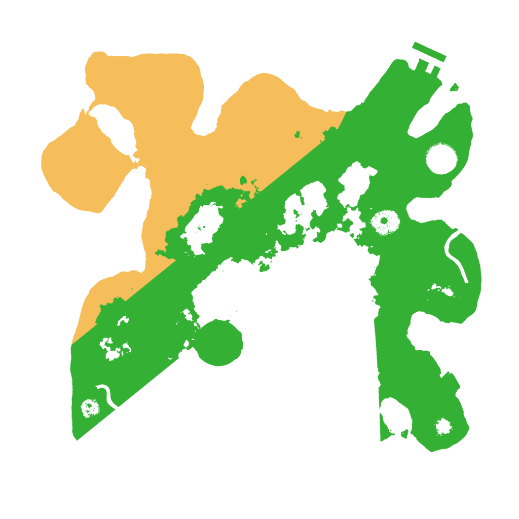 Biome Rust Map: Procedural Map, Size: 3000, Seed: 215046930