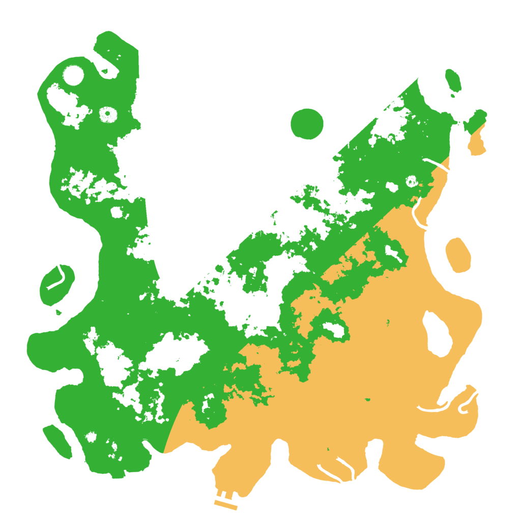 Biome Rust Map: Procedural Map, Size: 4500, Seed: 262717837