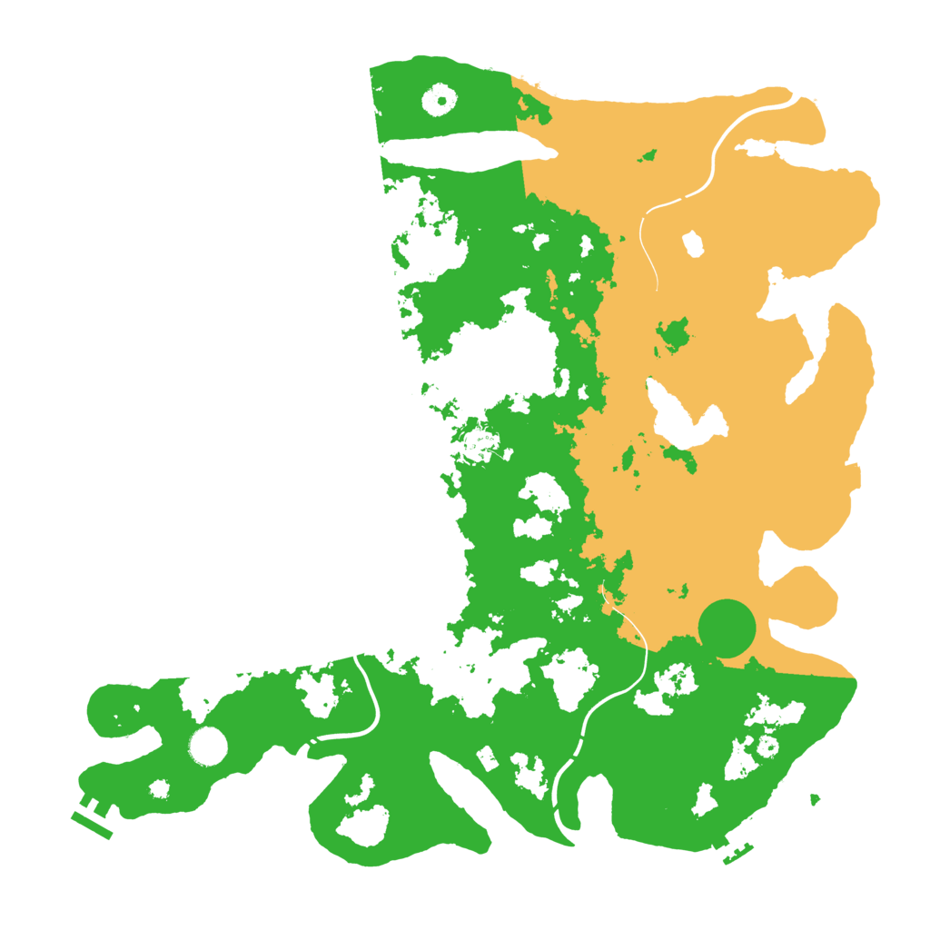 Biome Rust Map: Procedural Map, Size: 4250, Seed: 554651892