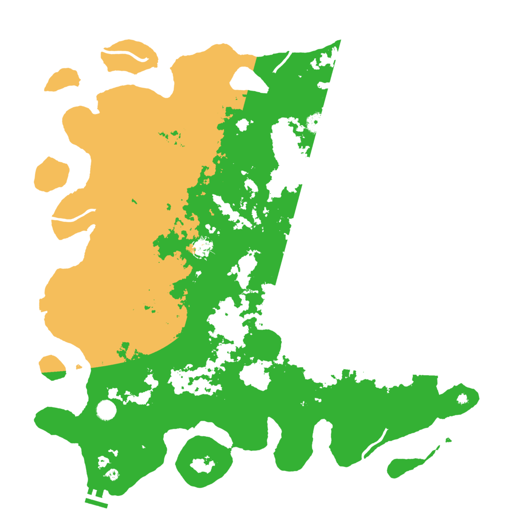 Biome Rust Map: Procedural Map, Size: 4500, Seed: 61463761