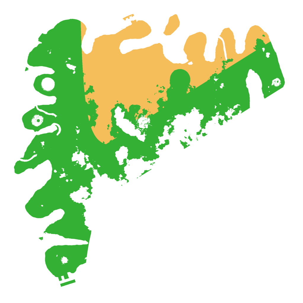 Biome Rust Map: Procedural Map, Size: 4000, Seed: 372024