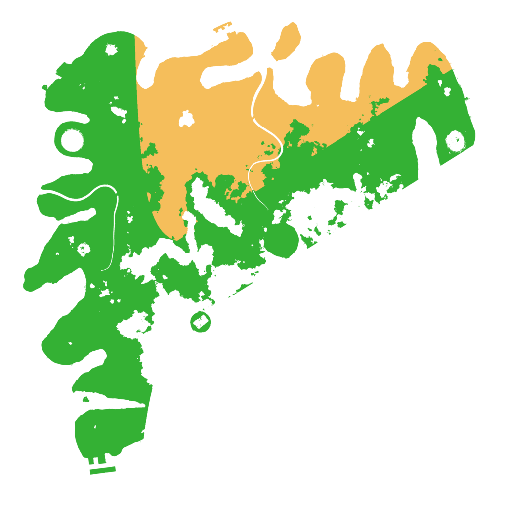Biome Rust Map: Procedural Map, Size: 4000, Seed: 372024