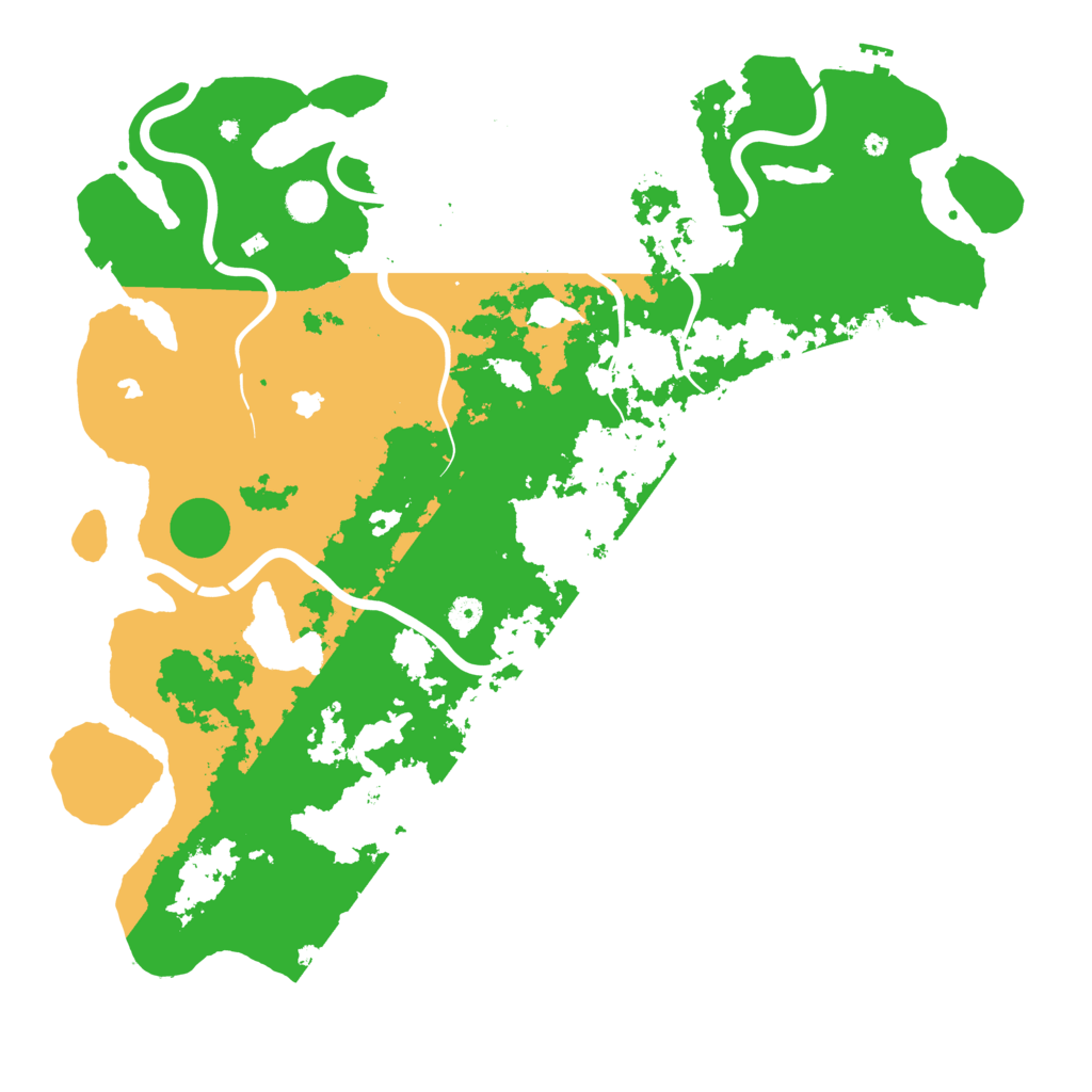 Biome Rust Map: Procedural Map, Size: 4800, Seed: 553475903