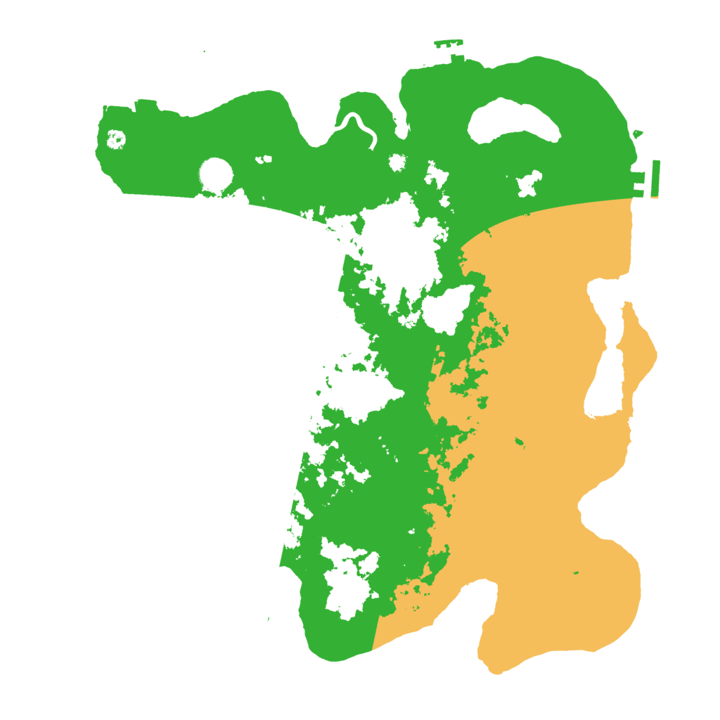 Biome Rust Map: Procedural Map, Size: 3800, Seed: 56987