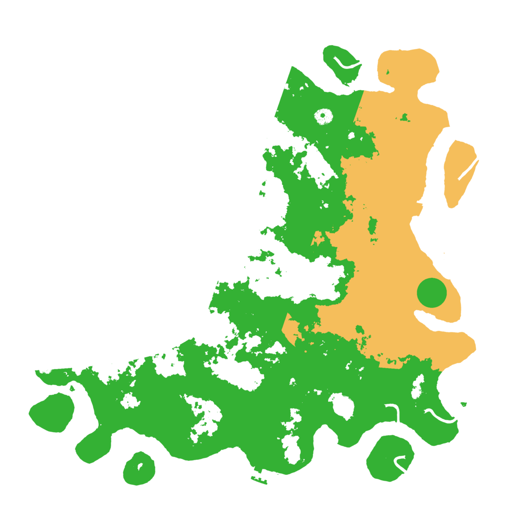 Biome Rust Map: Procedural Map, Size: 4500, Seed: 1793289665