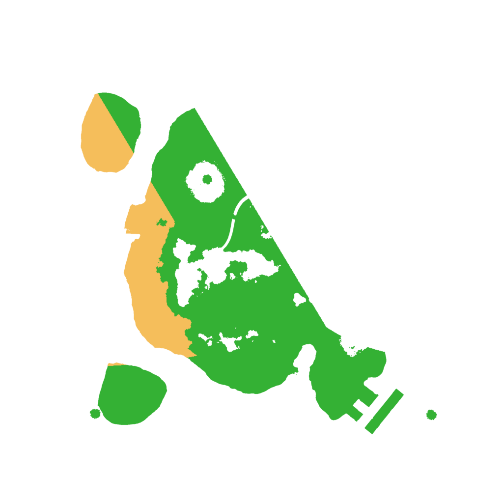 Biome Rust Map: Procedural Map, Size: 2000, Seed: 1088241589