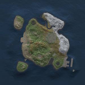 Thumbnail Rust Map: Procedural Map, Size: 2000, Seed: 1088241589, 6 Monuments