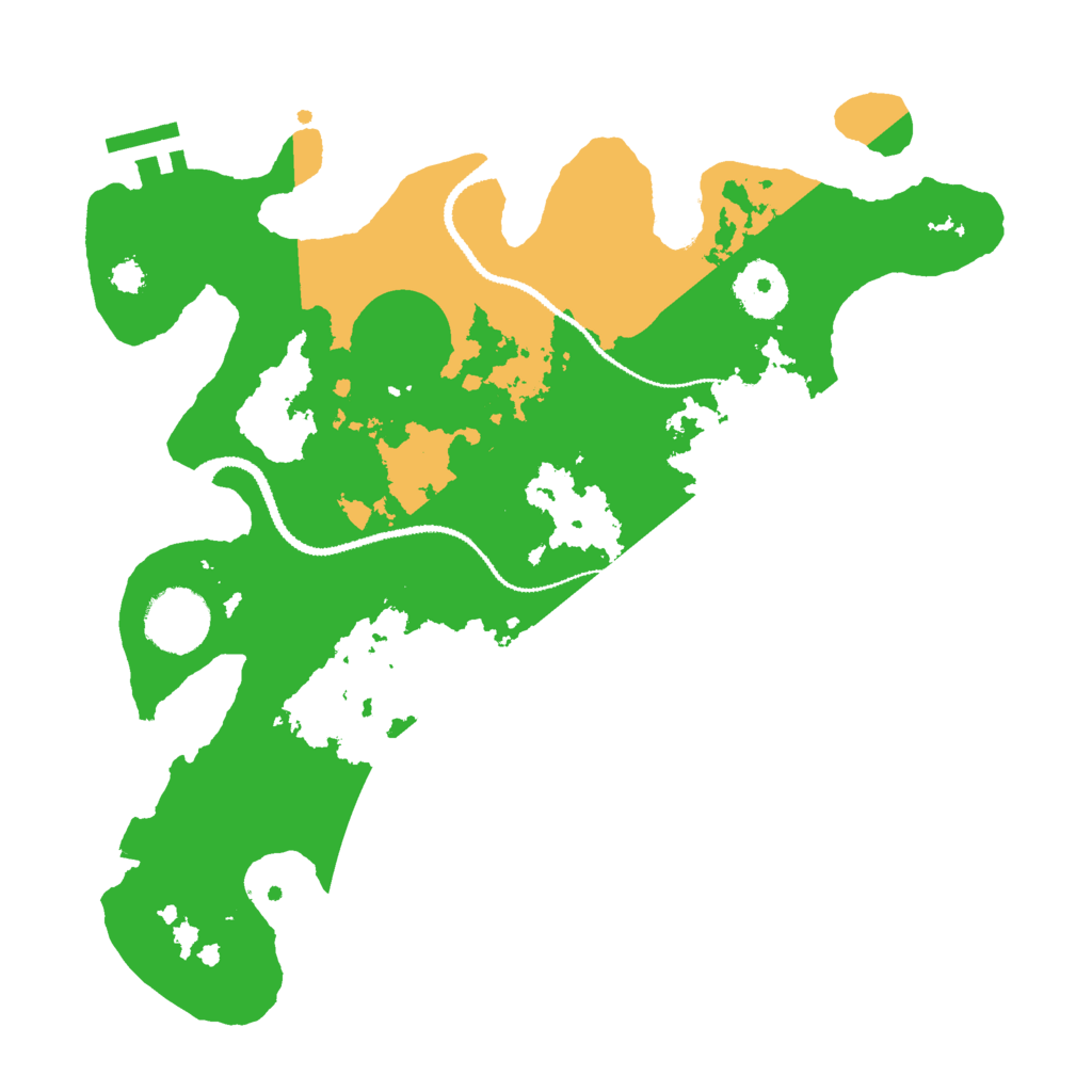 Biome Rust Map: Procedural Map, Size: 3000, Seed: 1542925326