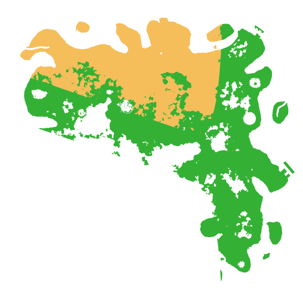 Biome Rust Map: Procedural Map, Size: 4250, Seed: 700699556