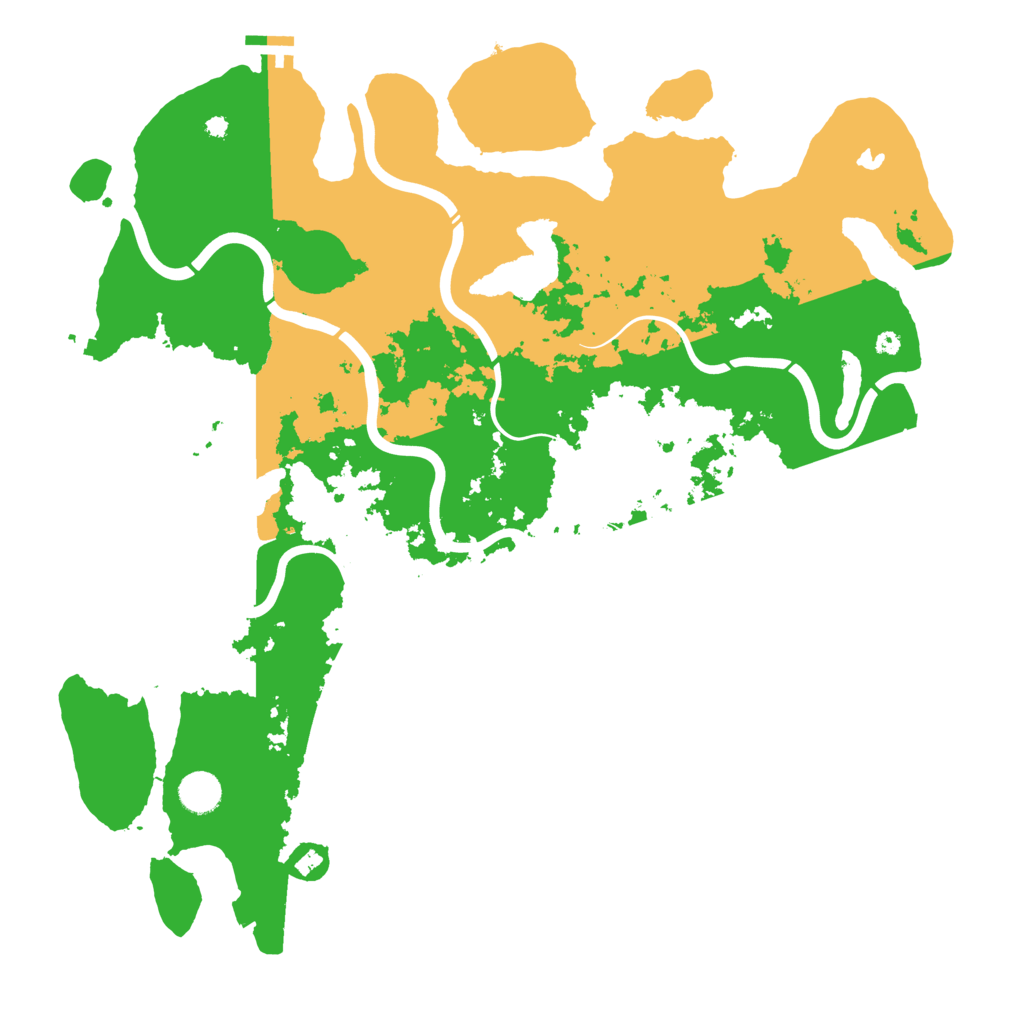 Biome Rust Map: Procedural Map, Size: 4250, Seed: 2072018795