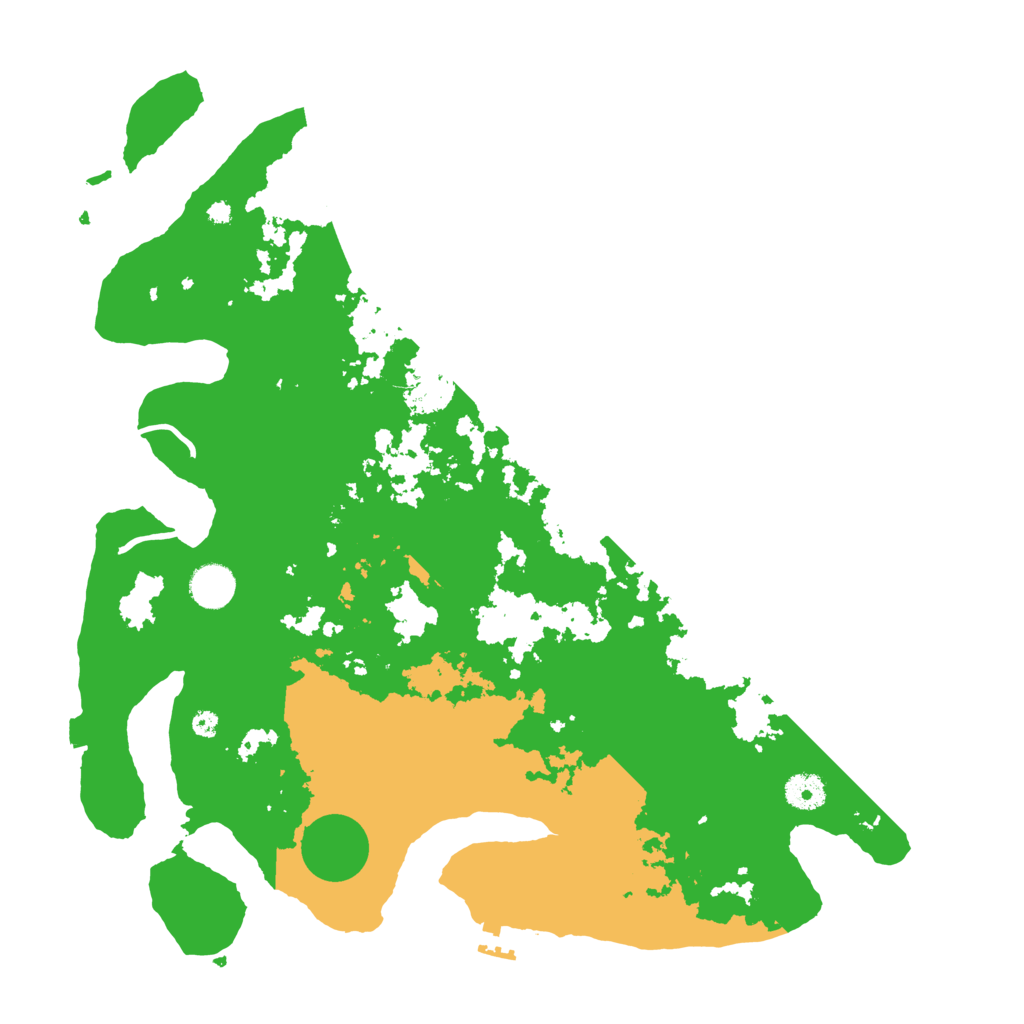 Biome Rust Map: Procedural Map, Size: 4000, Seed: 2023451647