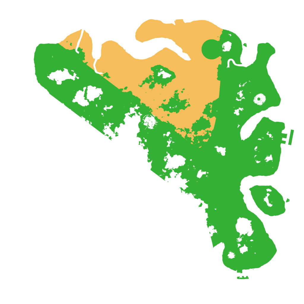 Biome Rust Map: Procedural Map, Size: 4000, Seed: 1441589359