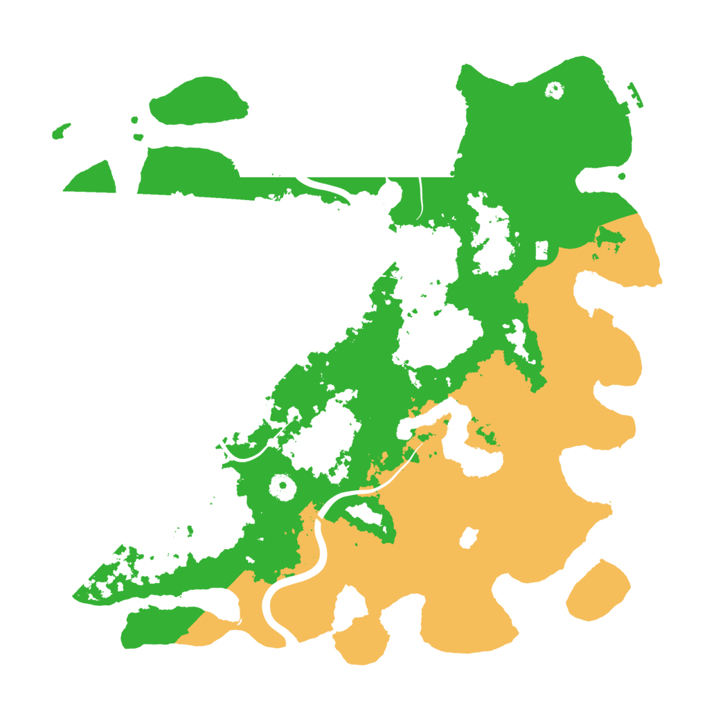 Biome Rust Map: Procedural Map, Size: 4000, Seed: 1864373416