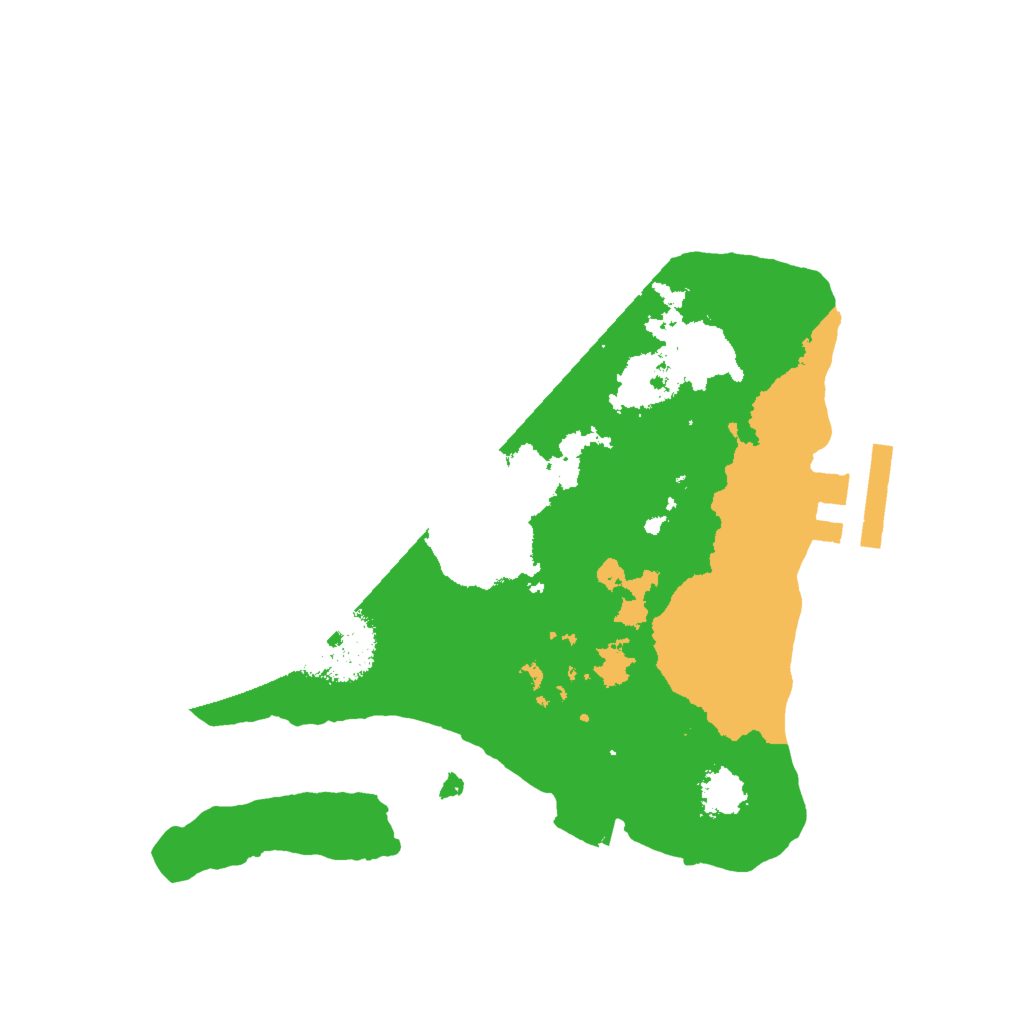 Biome Rust Map: Procedural Map, Size: 2000, Seed: 790643063