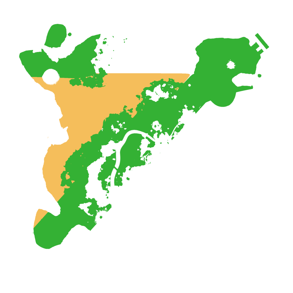 Biome Rust Map: Procedural Map, Size: 3250, Seed: 1374913520