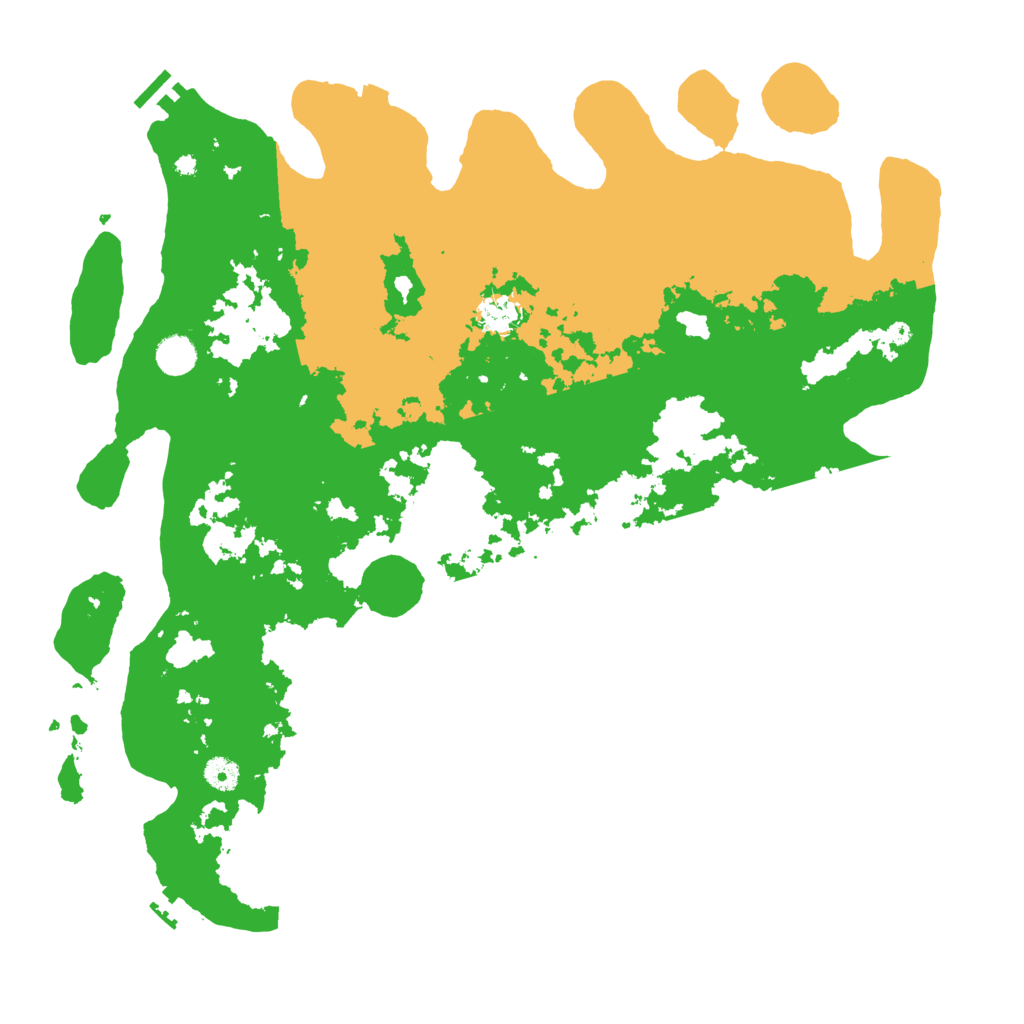 Biome Rust Map: Procedural Map, Size: 4500, Seed: 40777341