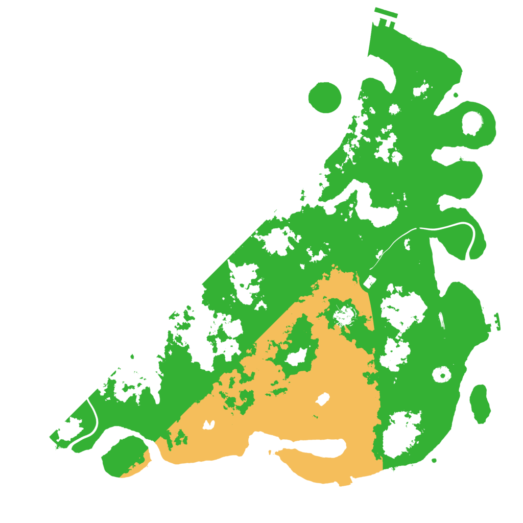 Biome Rust Map: Procedural Map, Size: 4500, Seed: 789866302