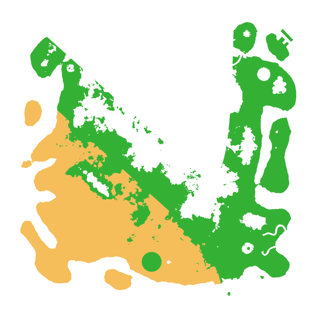 Biome Rust Map: Procedural Map, Size: 4250, Seed: 451048706