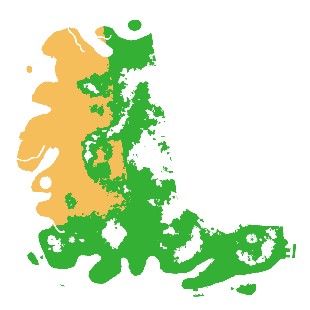 Biome Rust Map: Procedural Map, Size: 4500, Seed: 87675