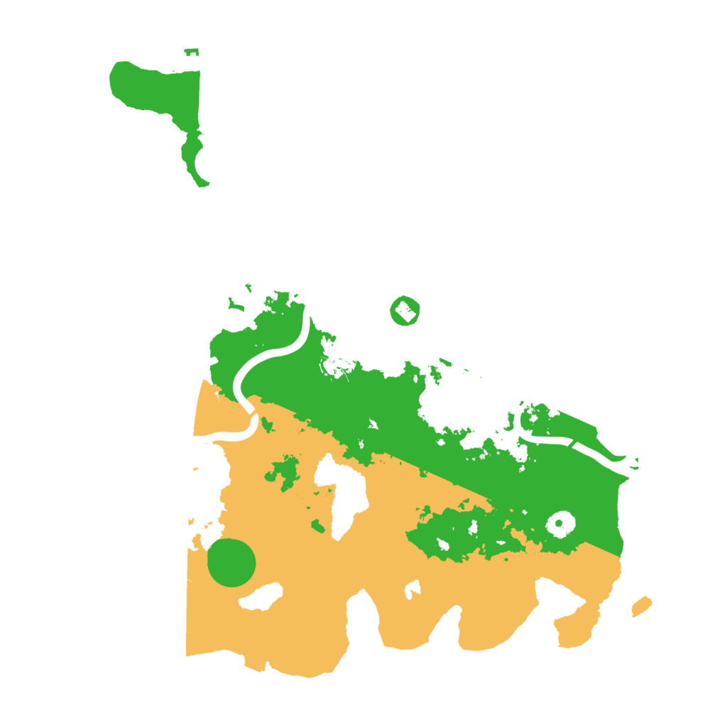 Biome Rust Map: Procedural Map, Size: 4000, Seed: 937258985