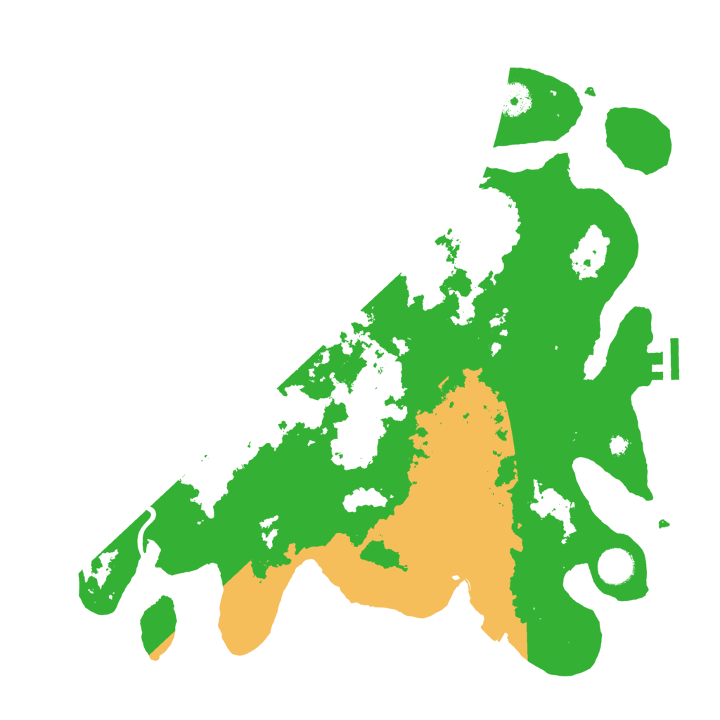 Biome Rust Map: Procedural Map, Size: 3500, Seed: 1737795868