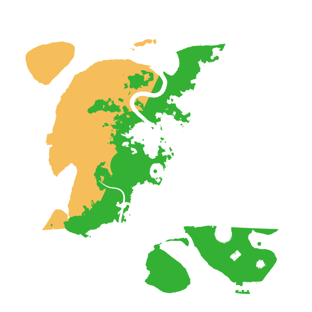 Biome Rust Map: Procedural Map, Size: 3250, Seed: 65168344
