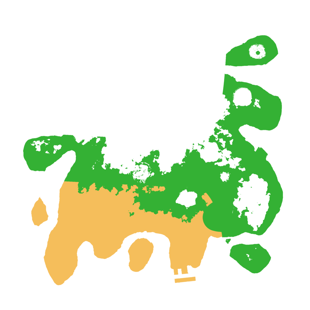 Biome Rust Map: Procedural Map, Size: 3000, Seed: 294490836