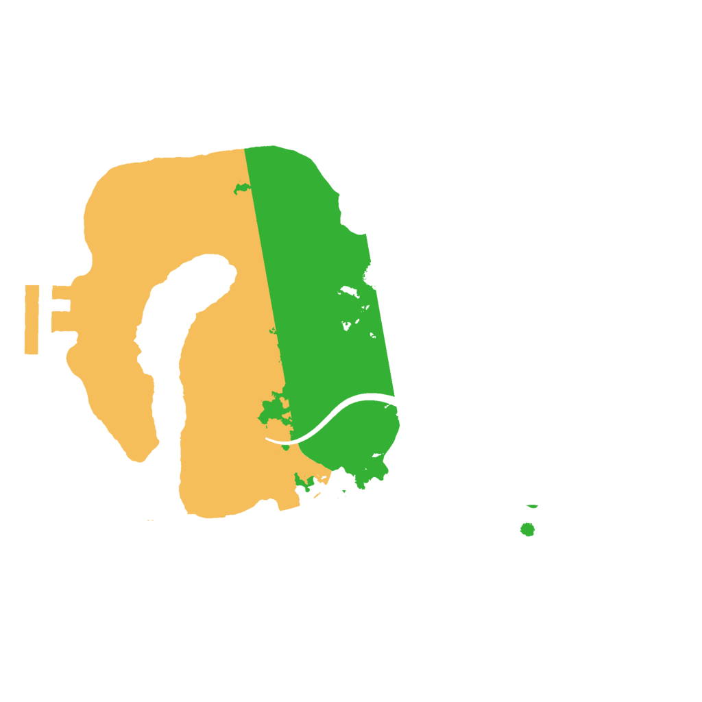 Biome Rust Map: Procedural Map, Size: 2050, Seed: 969627845